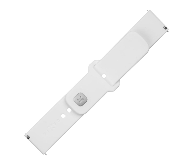 FIXED Silicone Sporty Strap Set do Smartwatch (22mm) white - 1341103 - zdjęcie 2